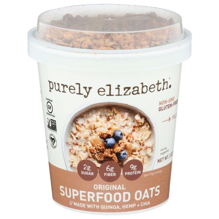 PURELY ELIZABETH: Original Superfood Oats, 2 oz