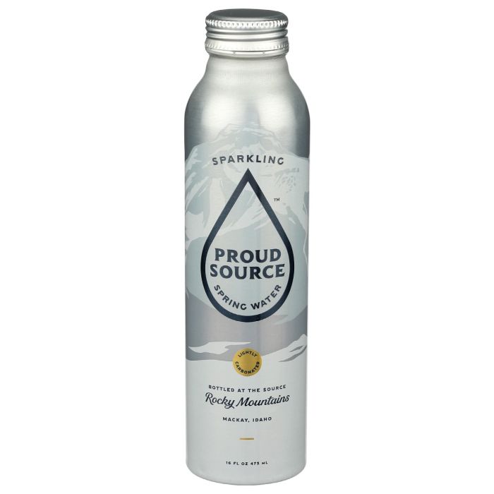 PROUD SOURCE: Rocky Mountain Sparkling Spring Water, 16 fo