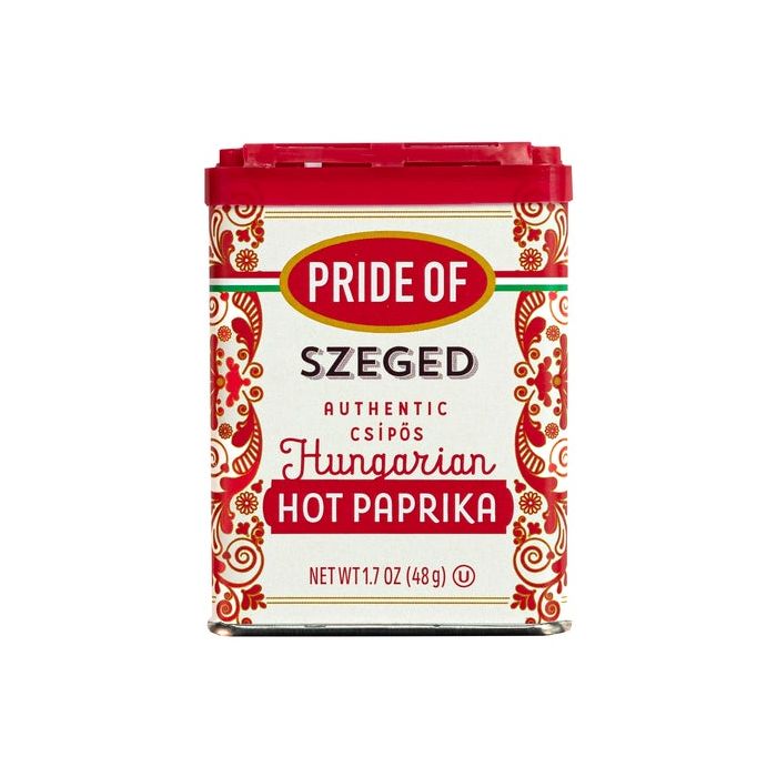 PRIDE OF: Szeged Hungarian Hot Paprika, 1.7 oz