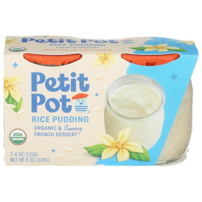 PETIT POT: Vanilla Rice Pudding, 8 oz