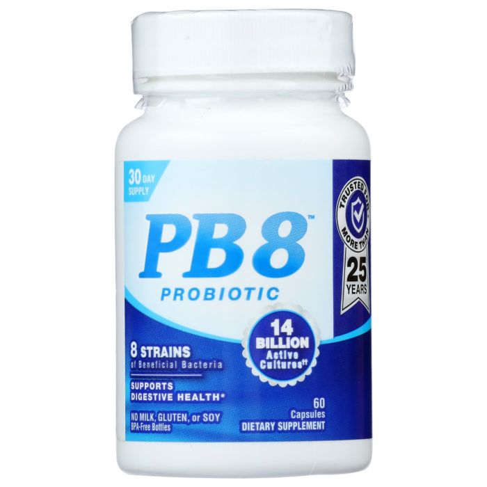 NUTRITION NOW: PB8 Probiotic Original Formula, 60 cp