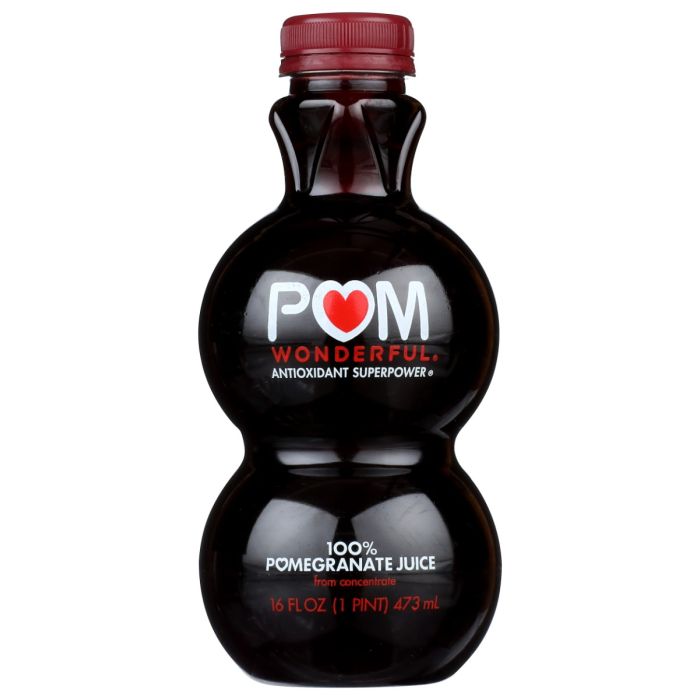 POM WONDERFUL: 100 Percent Pomegranate Juice, 16 oz