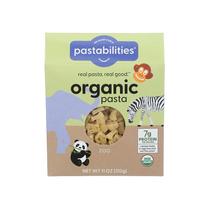 PASTABILITIES: Organic Zoo Kids Pasta, 12 oz