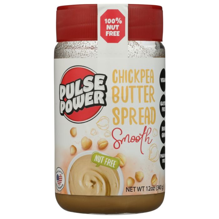 PULSE POWER: Chickpea Butter Spread, 12 oz