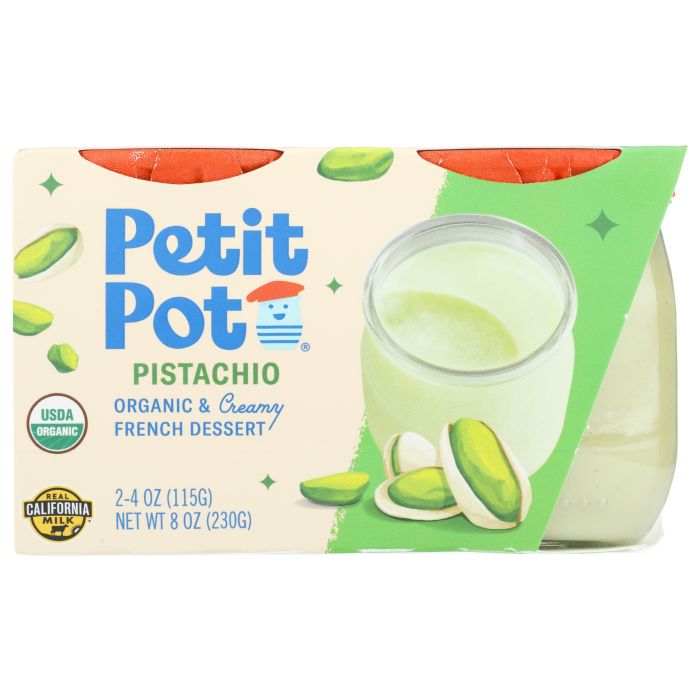 PETIT POT: Pot De Creme Pistachio 2 Count, 8 oz