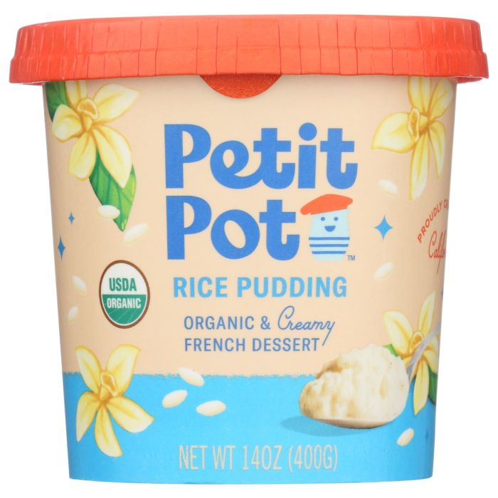 PETIT POT: Vanilla Rice Pudding 2 Count, 14 oz