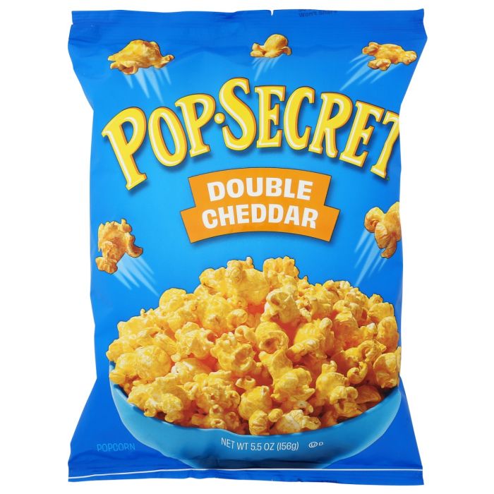 POPSECRET: Ready To Eat Double Cheddar Popcorn, 5.5 oz