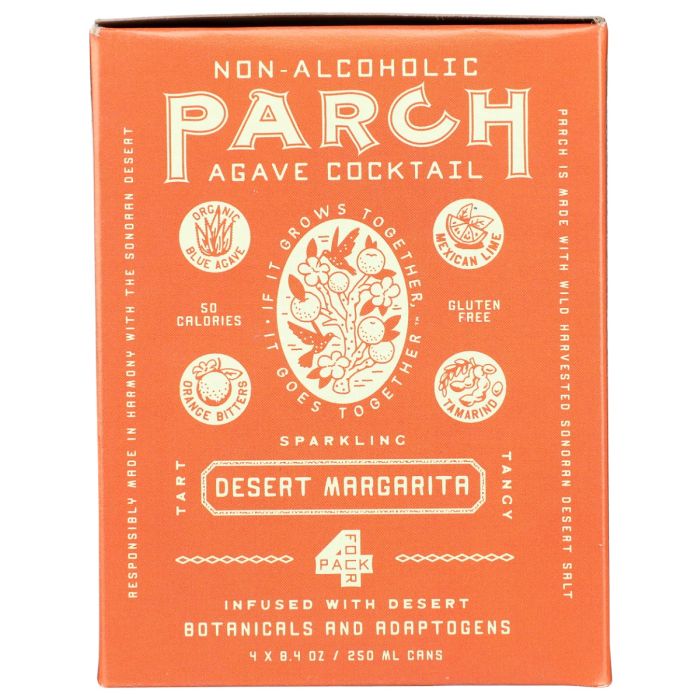 PARCH: Desert Margarita Cocktail 4 Count, 33.6 fo