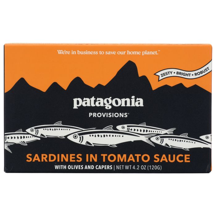 PATAGONIA PROVISIONS: Sardines in Tomato Sauce, 4.2 oz