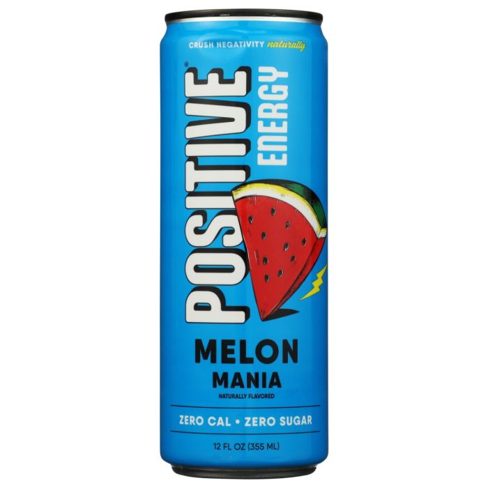 POSITIVE BEVERAGE: Melon Mania Beverage, 12 fo
