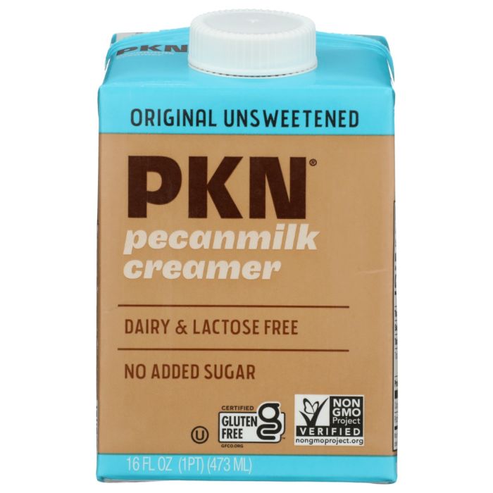 PKN: Original Unsweetened Pecanmilk Creamer, 16 fo