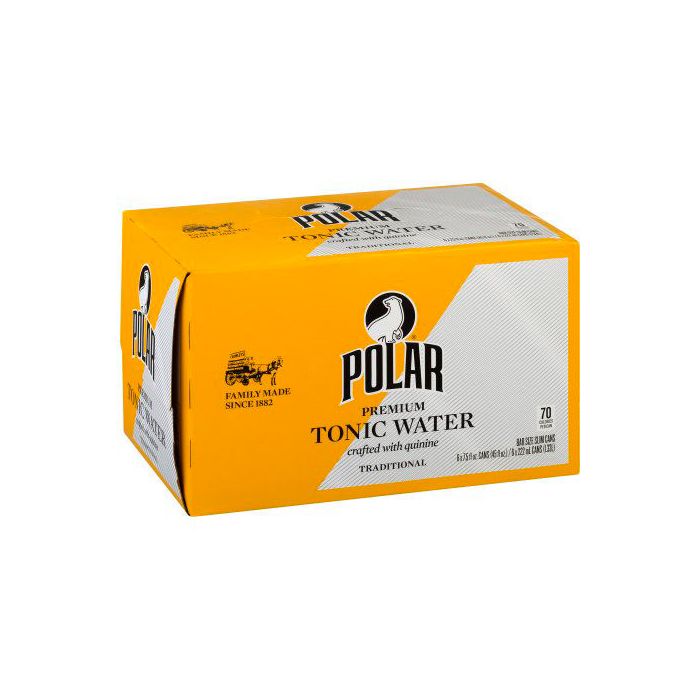 POLAR MIXERS: Tonic Water 6 Count, 45 fo