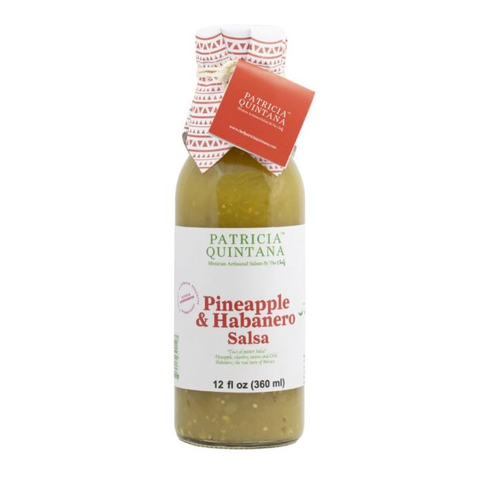 PATRICIA QUINTANA: Pineapple Habanero Salsa, 12 oz