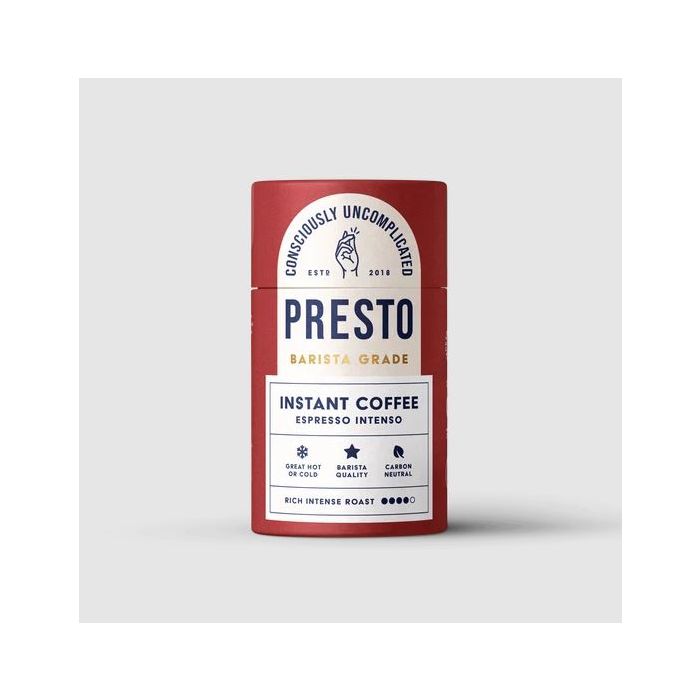 PRESTO COFFEE: Espresso Intenso Instant Coffee, 3.17 oz