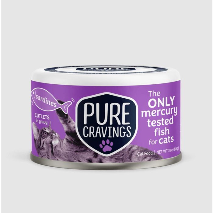 PURE CRAVINGS: Sardines Cutlets in Gravy, 3 oz