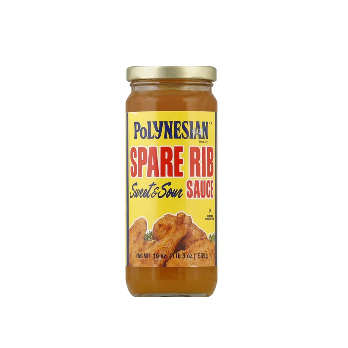 POLYNESIAN: Spare Rib Sweet and Sour Sauce, 19 oz