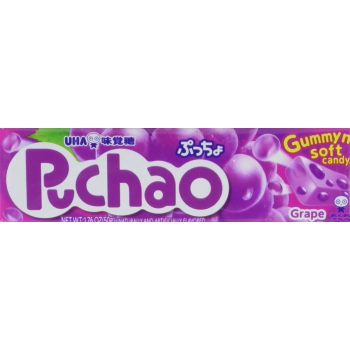UHA MIKAKUTO: Puchao Soft Candy Grape, 1.76 oz