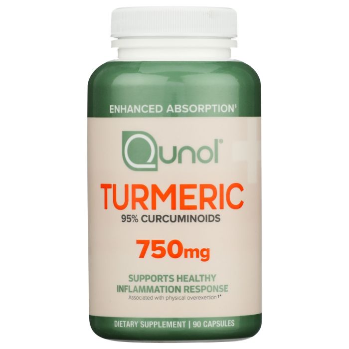 QUNOL: Turmeric 750mg, 90 cp