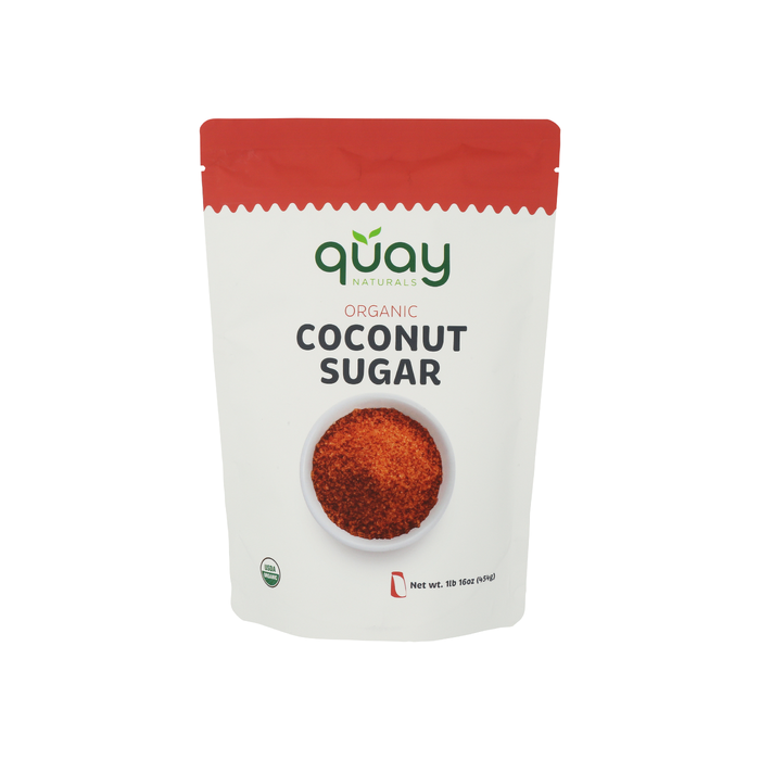 QUAY NATURALS: Organic Coconut Sugar, 16 oz