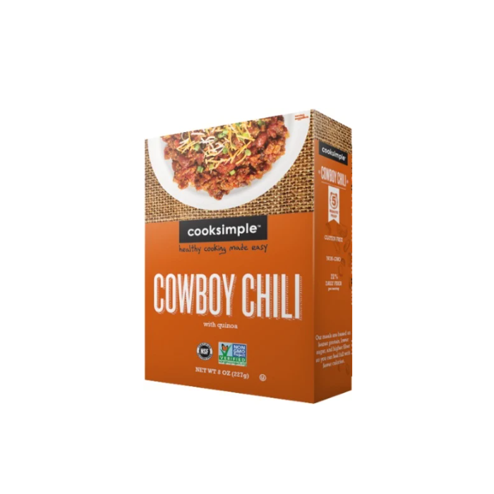 COOKSIMPLE: Cowboy Chili With Quinoa, 8 oz