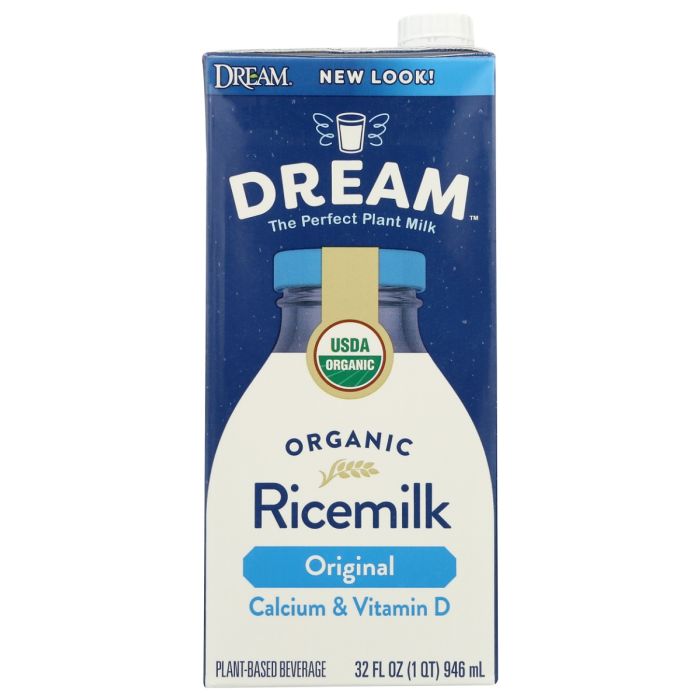 RICE DREAM: Ricemilk Original with Calcium and Vitamin D, 32 oz