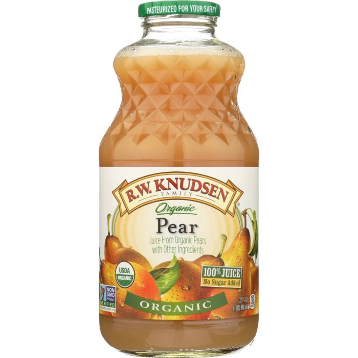 RW KNUDSEN FAMILY: Organic Pear Juice, 32 oz