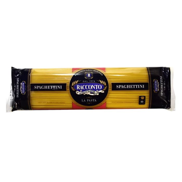 RACCONTO: Spaghettini Pasta, 16 oz