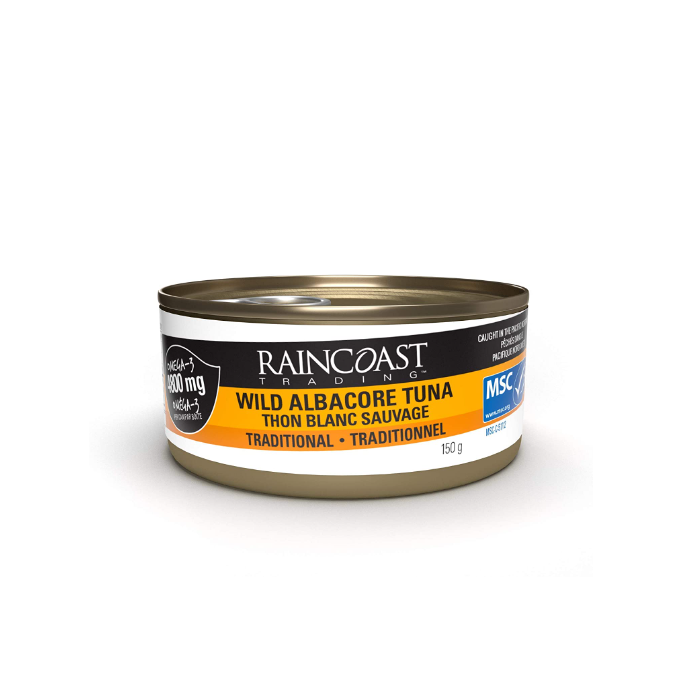 RAINCOAST TRADING: Albacore Tuna Traditional, 5.3 oz