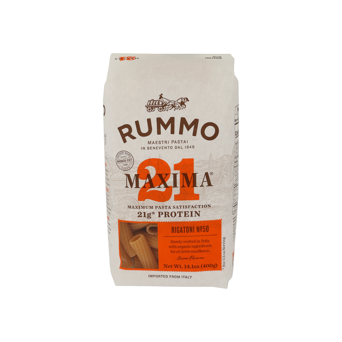 RUMMO: Maxima 21 Rigatoni Pasta No 50, 14.1 oz