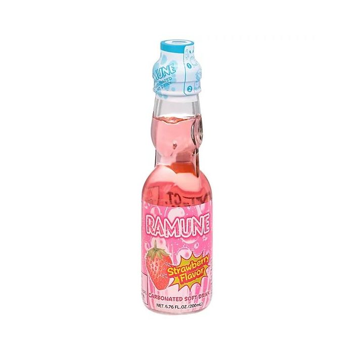 JFC INTERNATIONAL: Strawberry Ramune Soda, 6.76 fo