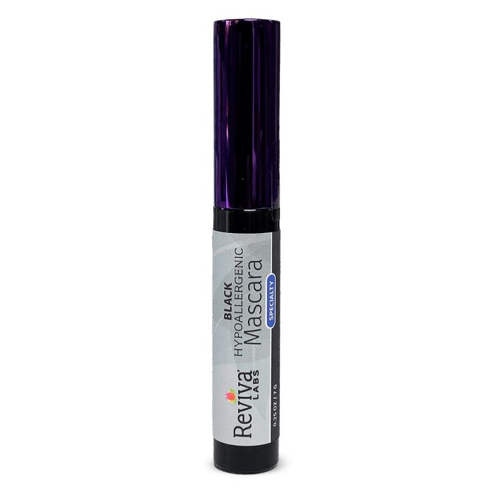 REVIVA: Mascara Liquid Black, .25 oz