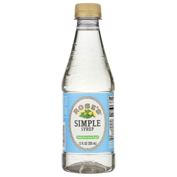 ROSES: Simple Syrup, 12 fo