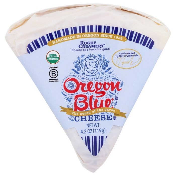 ROGUE CREAMERY: Blue Cheese Oregon Blue, 4.2 oz