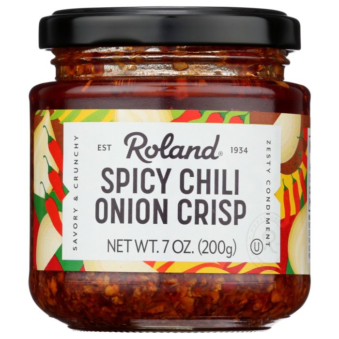 ROLAND: Spicy Chili Onion Crisp, 7 oz