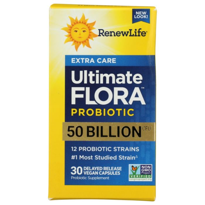 RENEWLIFE: Ultimate Flora Extra Care Probiotic 50 Billion, 30 vc