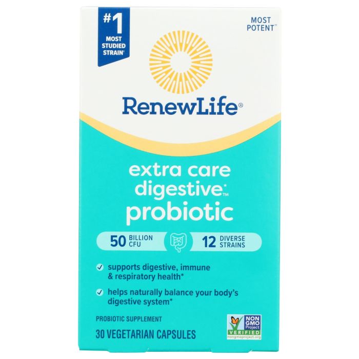 RENEWLIFE: Ultimate Flora Extra Care Probiotic 50 Billion, 30 vc
