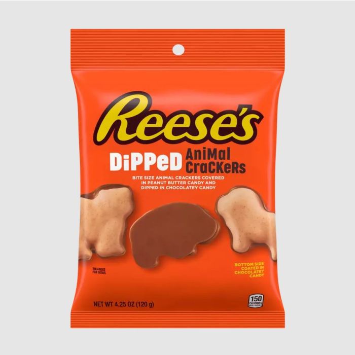 REESES: Peanut Butter Dipped Animal Crackers, 4.25 oz