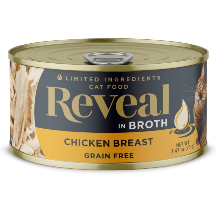 REVEAL: Chicken Breast in Broth Tin, 2.47 oz