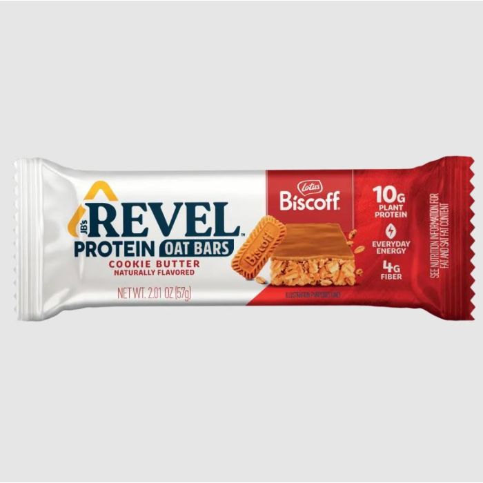 REVEL: Biscoff Protein Oat Bar, 2.01 oz