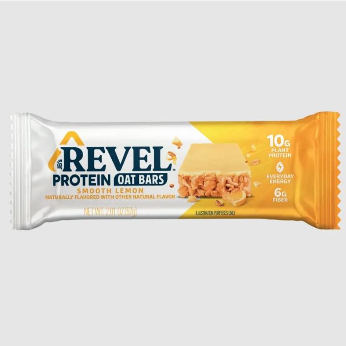 REVEL: Smooth Lemon Protein Oat Bar, 2.01 oz