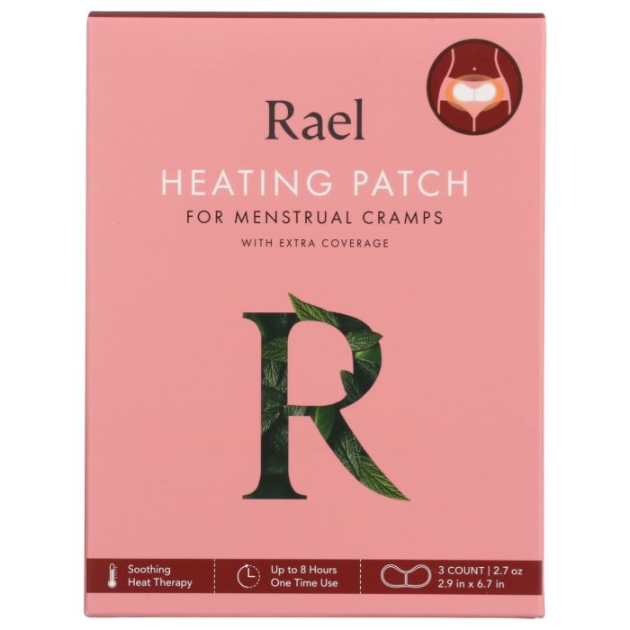 RAEL: Extra Coverage Heating Patch, 3 ea