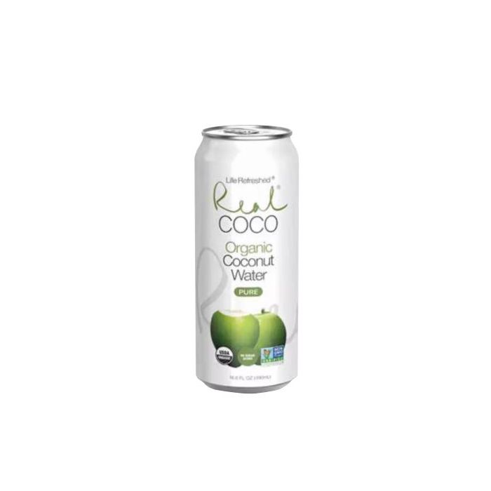 REAL COCO: Organic Pure Coconut Water, 16.2 oz