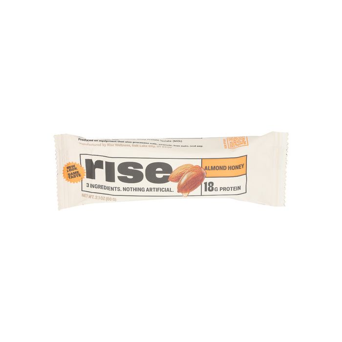 RISE: Almond Honey Protein Bar, 2.1 oz