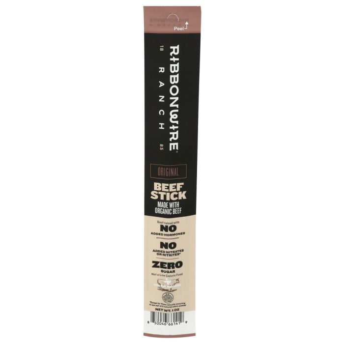 RIBBONWIRE RANCH: Original Beef Stick, 1 oz