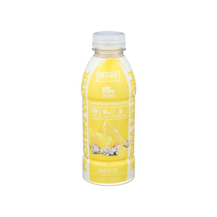 READY: Lemon Ice Protein Water, 16.9 fo