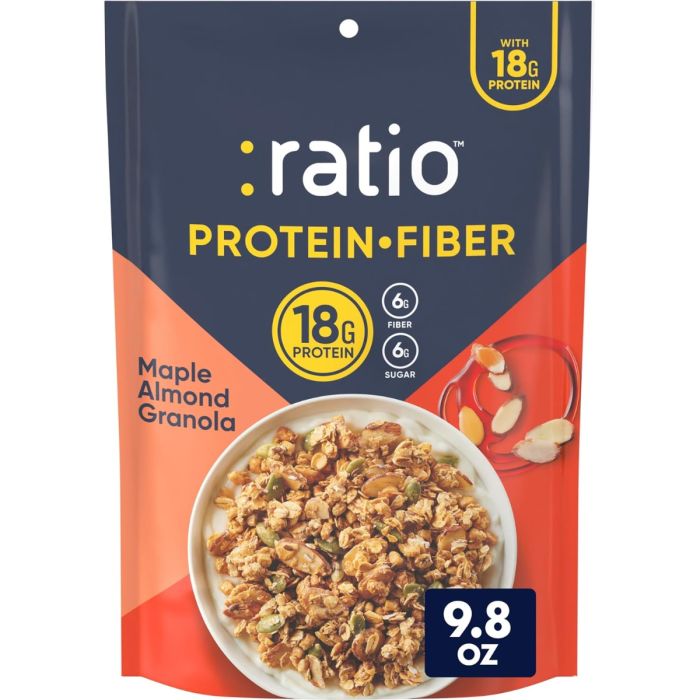 RATIO: Maple Almond Granola, 9.8 oz