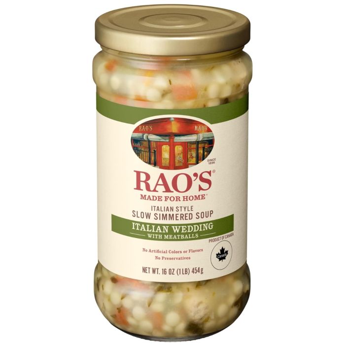 RAOS: Italian Wedding Soup with Meatballs, 15.25 oz