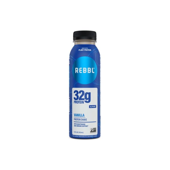 REBBL: 32g Vanilla Protein Shake, 12 fo