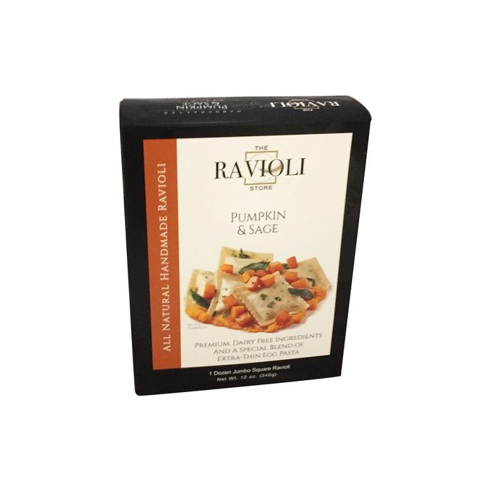 THE RAVIOLI STORE: Ravioli Jumbo Pumpkin and Sage, 12 oz