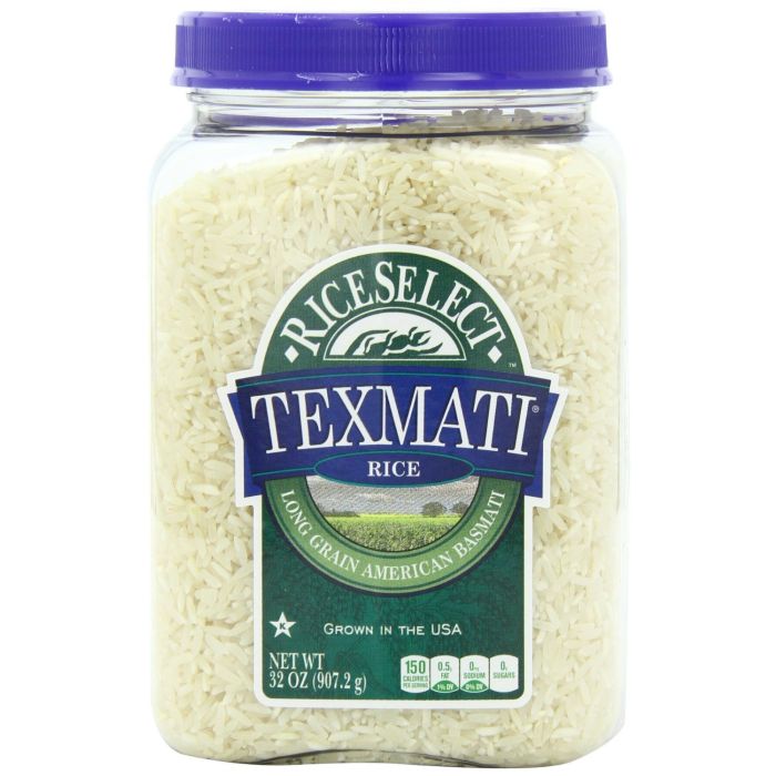 RICESELECT: Texmati White Rice Basmati, 25 Lb